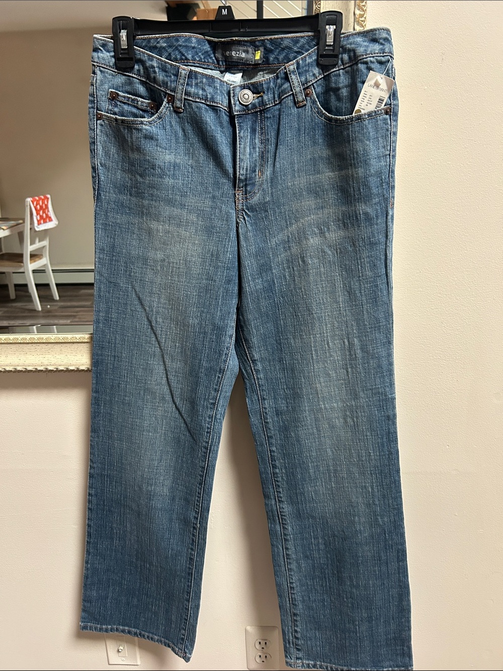 Venezia Straight-Leg Jeans in Blue Wash - Picture 1 of 4